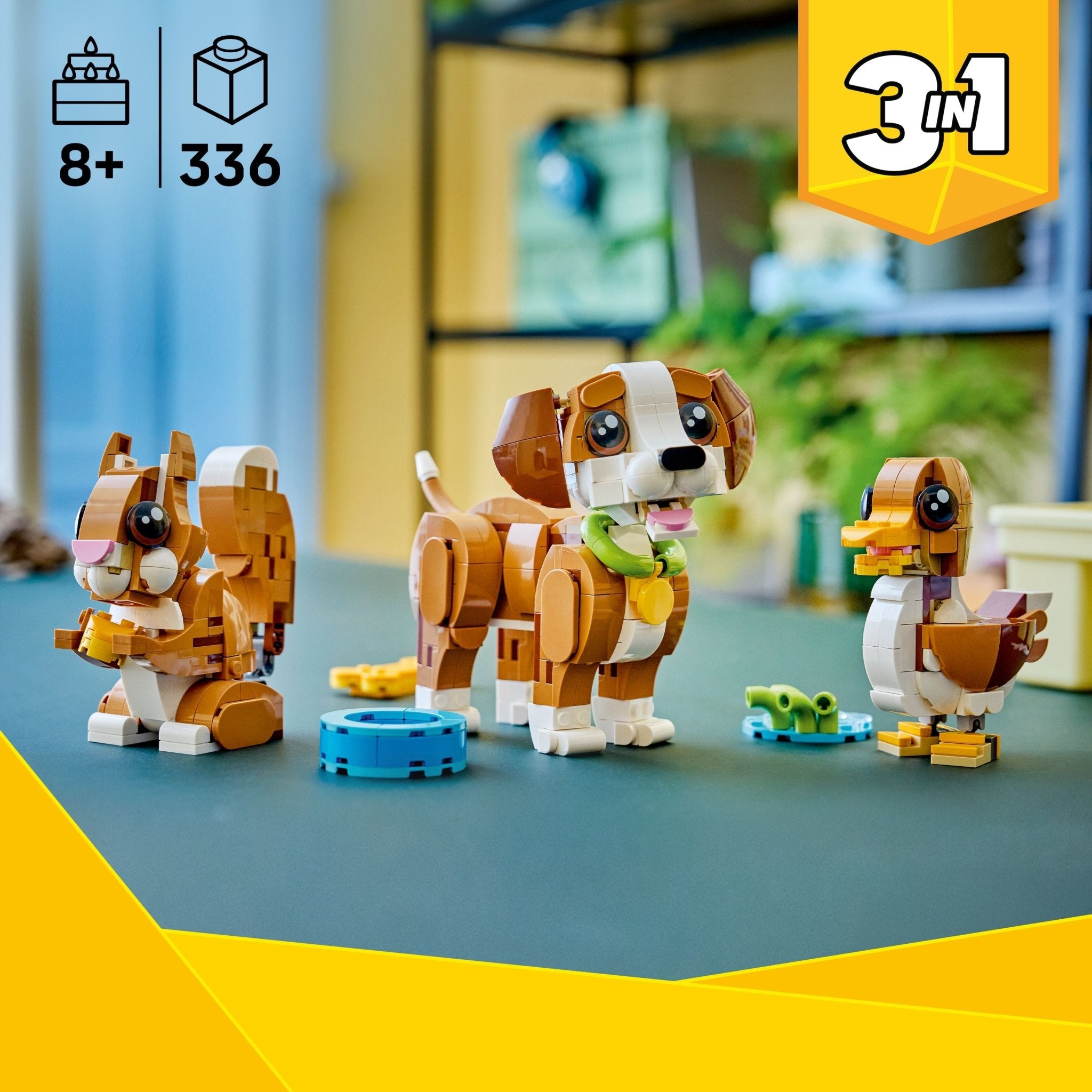 LEGO® Creator LEGO® Cute Animals: Playful Puppy Dog 31382 - Image 4