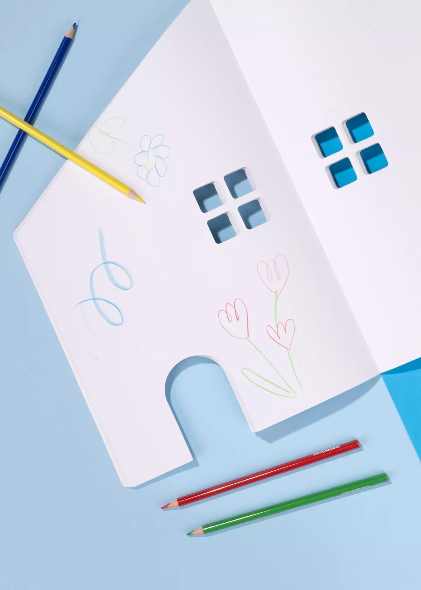 Coco Village House Shaped Kids Sketchbook (40 pages) - Image 3