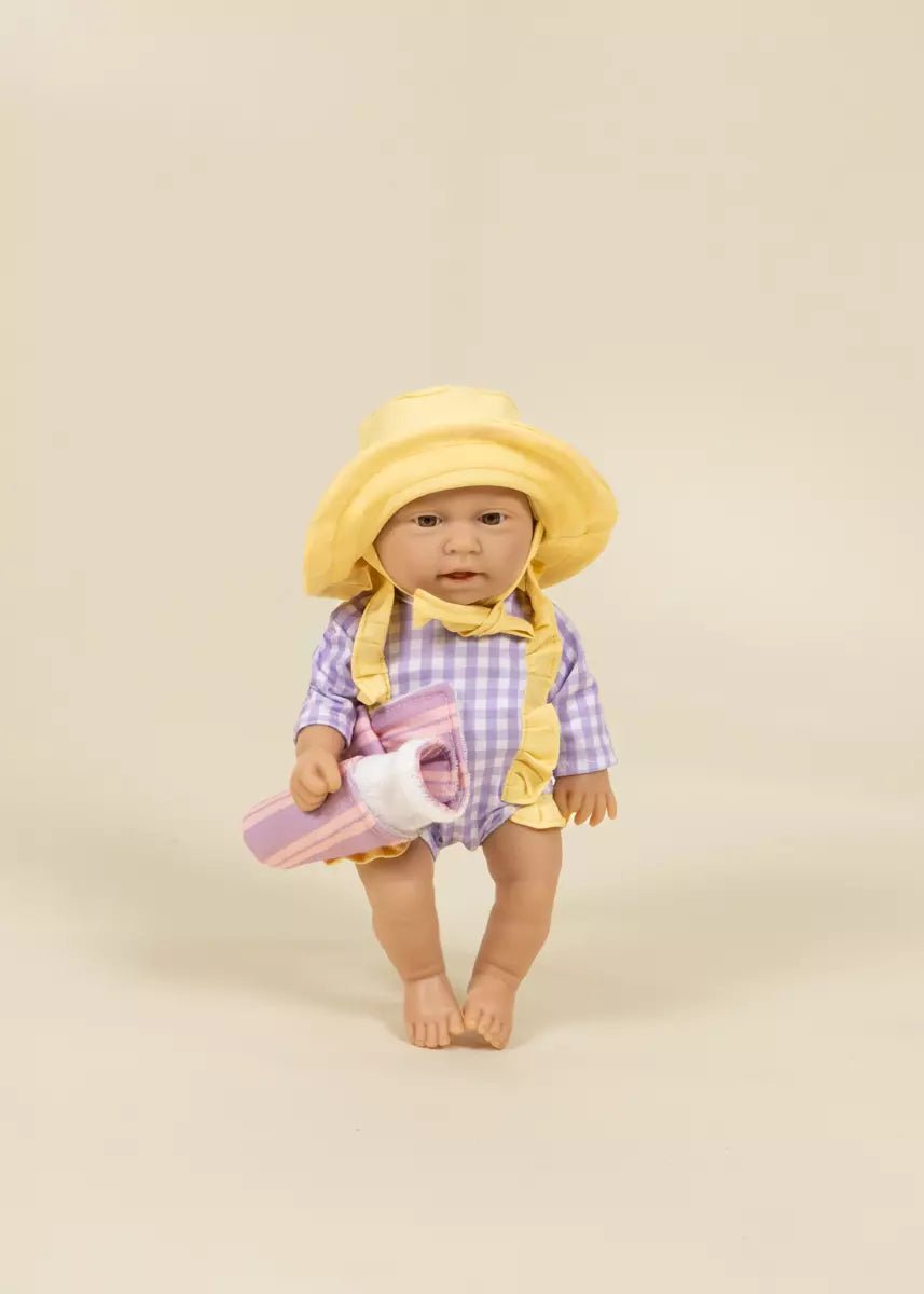 Coco Village Coco Tiny 10" Baby Play Doll Clothing Set – Little Swimmer - Image 2