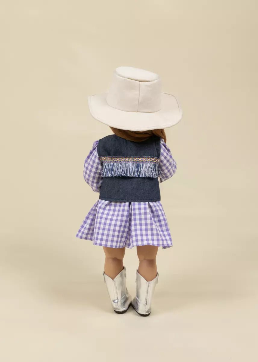 Coco Village Coco Friends 22" Kids Play Doll Clothing Set – Cowgirl - Image 3