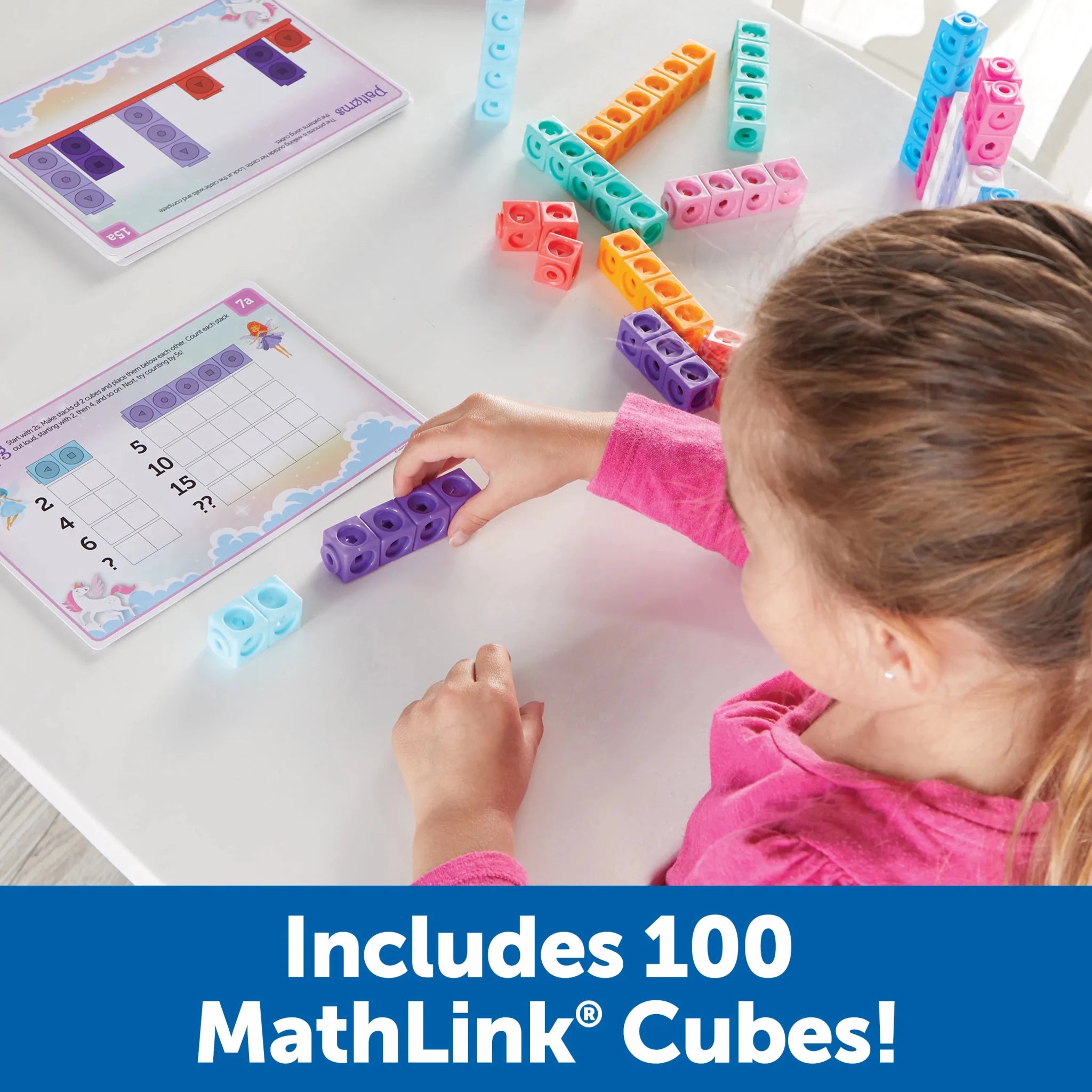 Learning Resources MathLink® Cube Activity Set - Fantasticals - Image 4