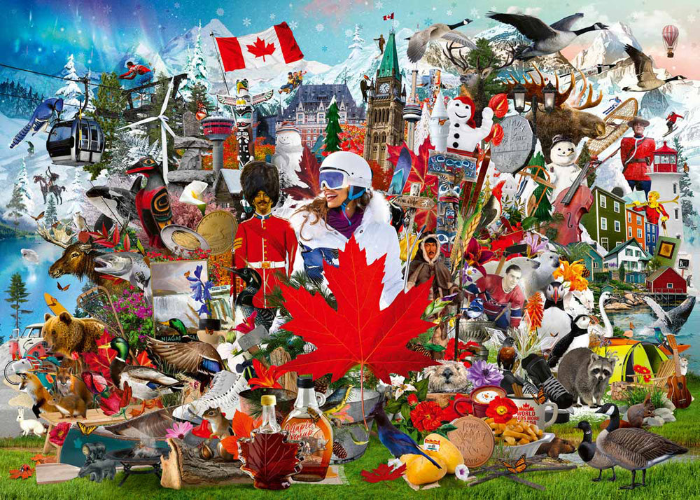 Ravensburger Oh, Canada! 1000 pc Puzzle - Image 4