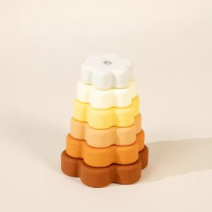 Coco Village Set of 6 Silicone Stackable Flowers