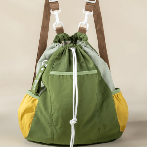 Coco Village Washable Nylon Gym Bag - Earthbound