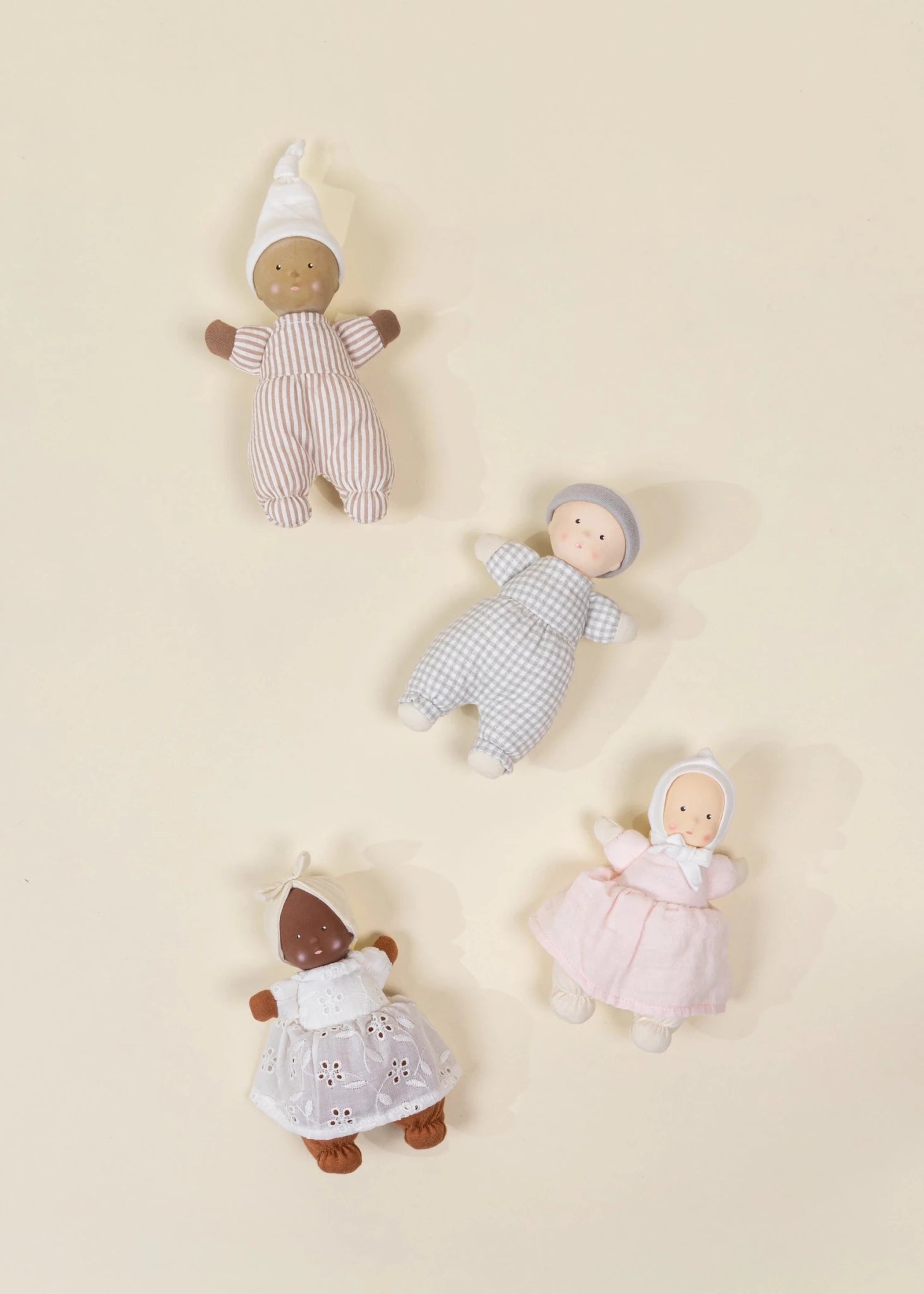 Coco Village Coco Mini - Flora - Natural Rubber Baby Play Doll - Image 4