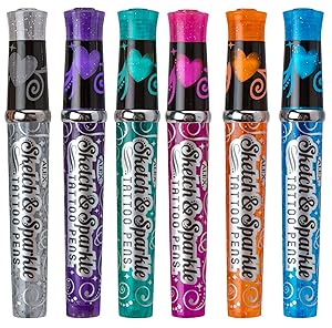 Sketch & Sparkle Tattoo Pens - Image 2