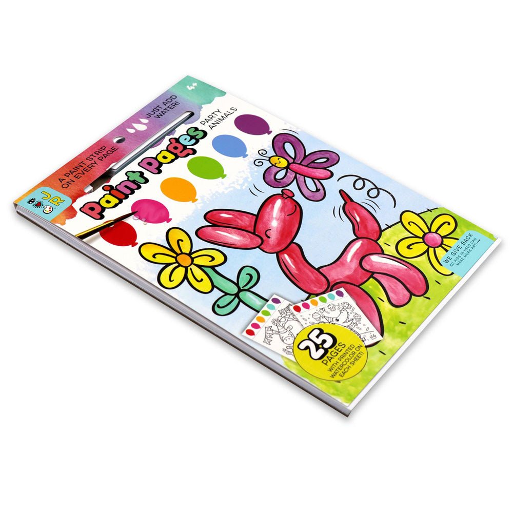 Bright Stripes Paint Pages: Party Animals - Image 4