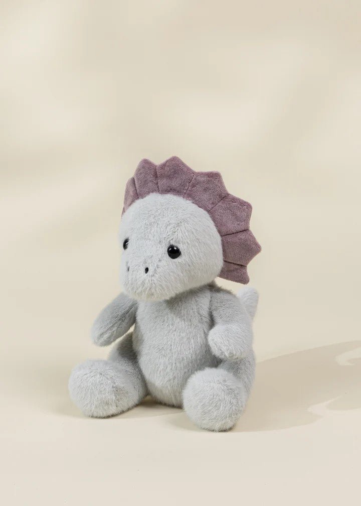 Coco Village Dino Plush Toy Grey Triceratop