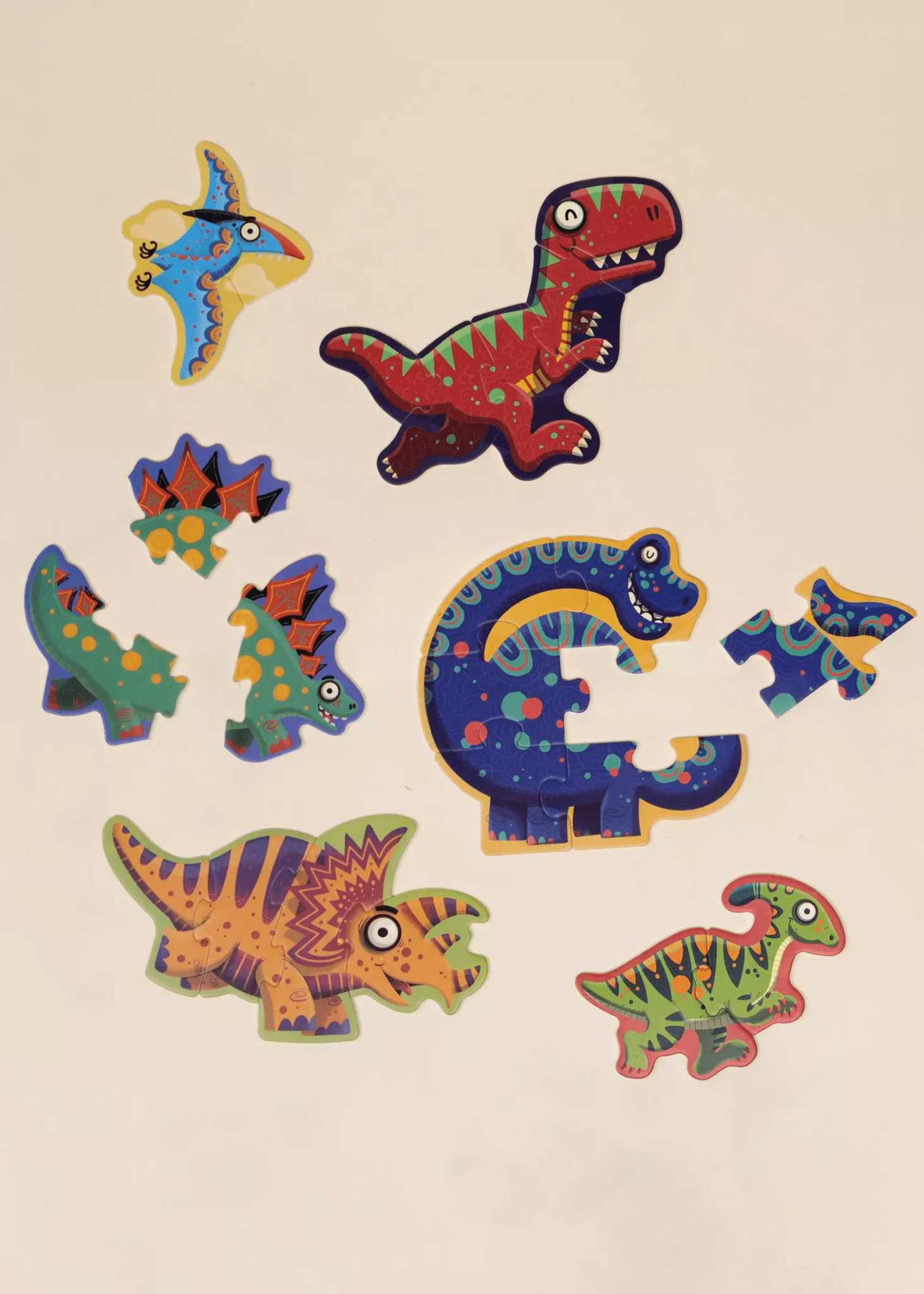 Coco Village My First Puzzles - Dinosaurs World (6 puzzles) - Image 3