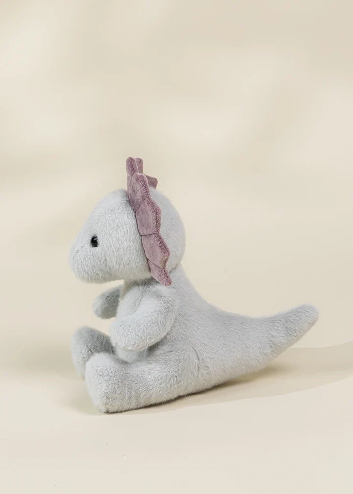 Coco Village Dino Plush Toy Grey Triceratop - Image 2