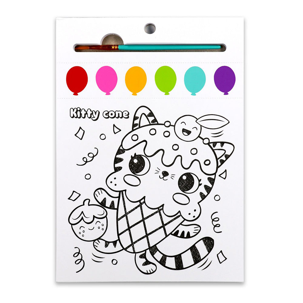 Bright Stripes Paint Pages: Party Animals - Image 9