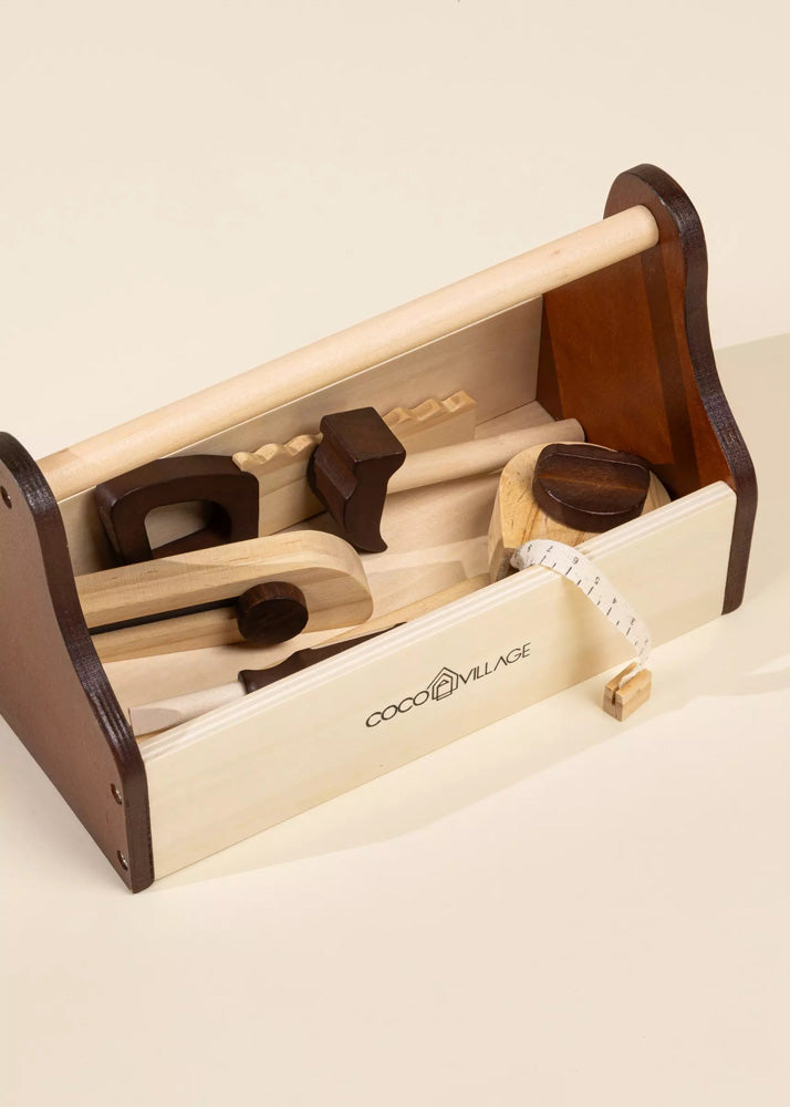 Coco Village Wooden Tool Playset - Image 16