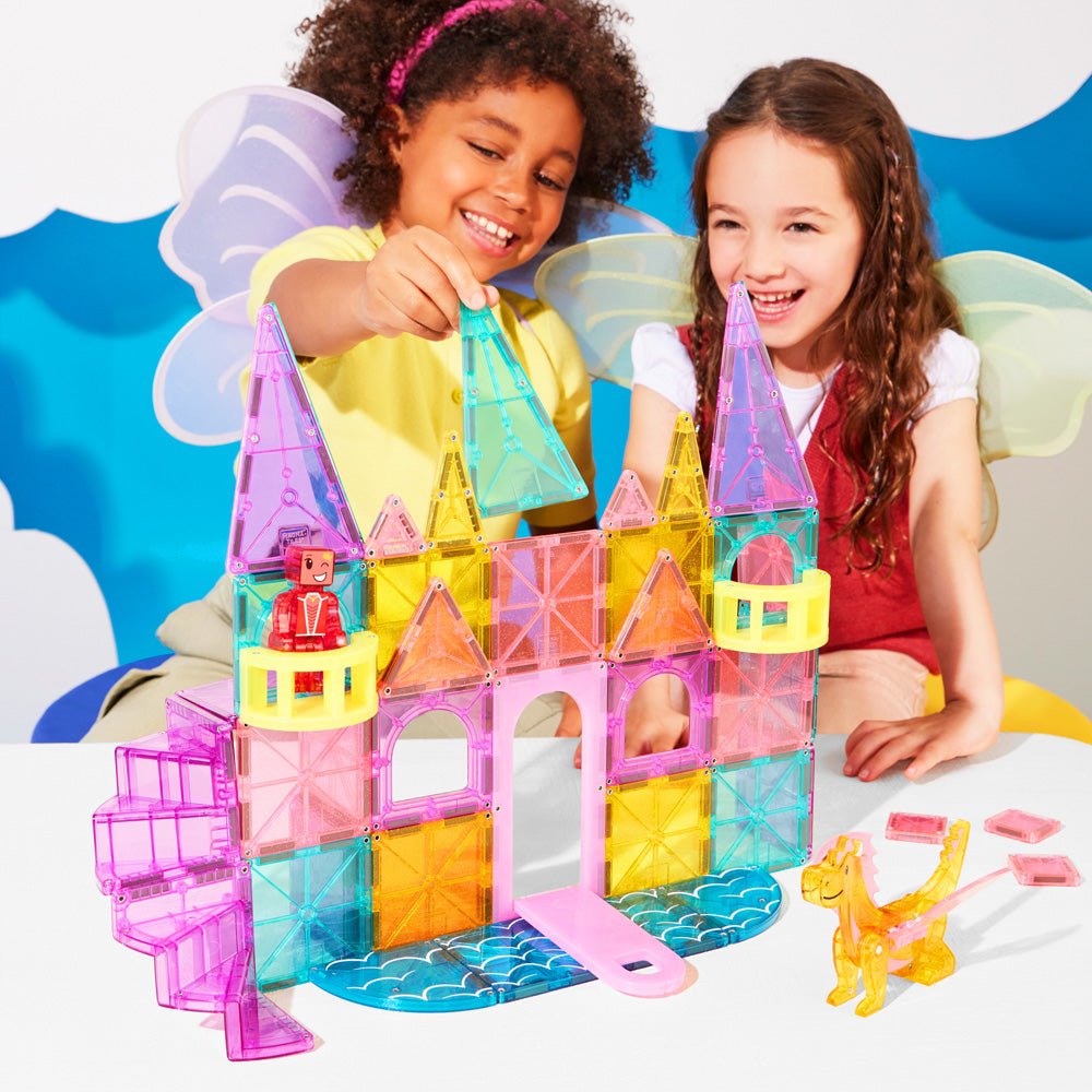 MAGNA-TILES® Castle Deluxe 48-Piece Construction Set - Image 6