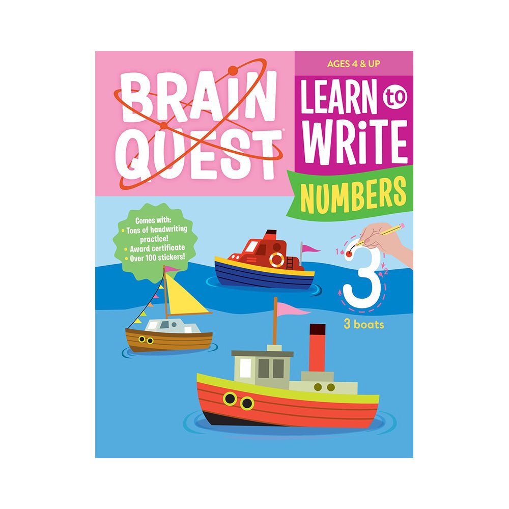 Brain Quest Learn to Write: Numbers - Image 2