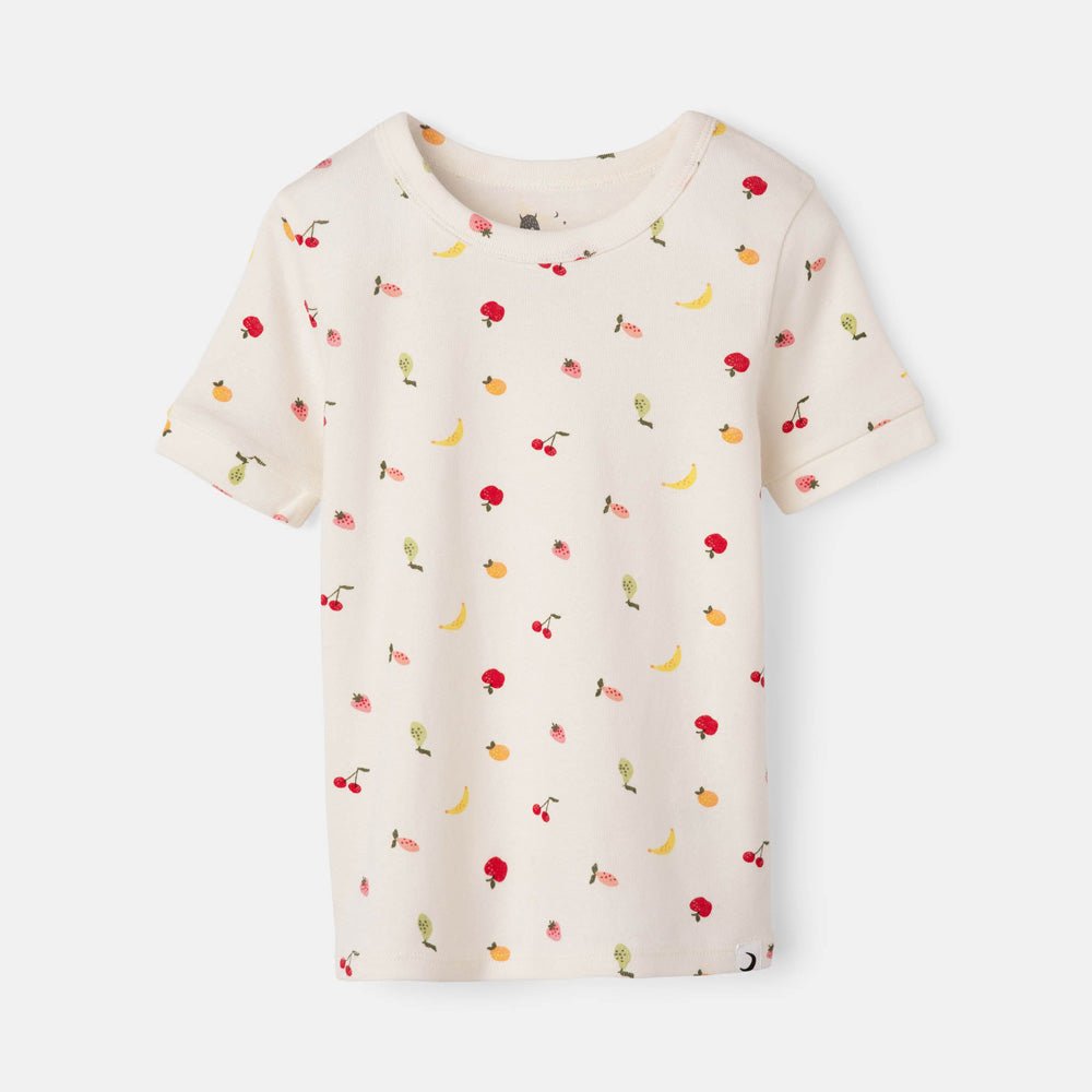 rise little earthling Short Sleeve Sleep Set - Grey Rainbow / 18-24M - Image 7