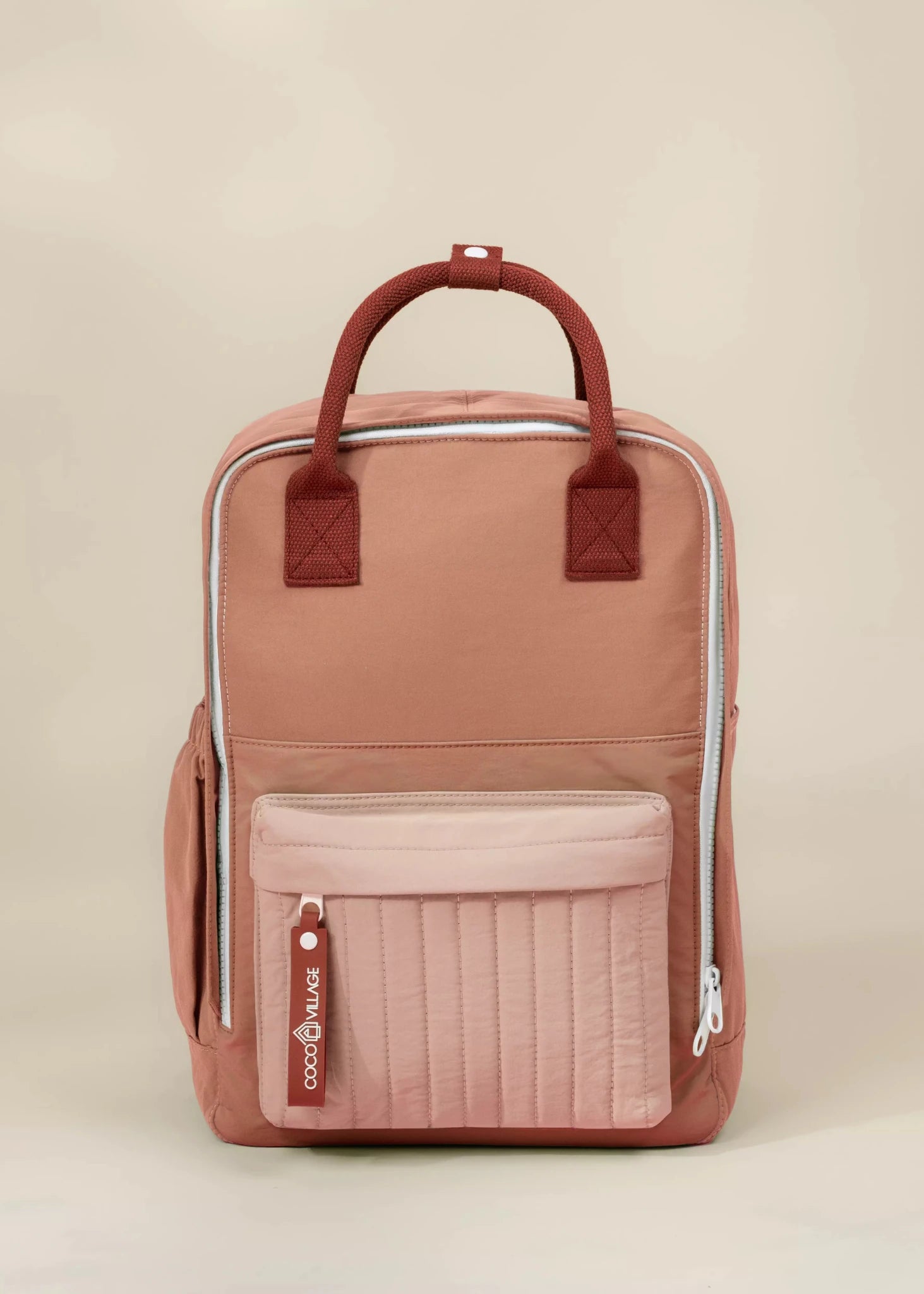 Coco Village Washable Nylon Backpack - Cheek Colorfield