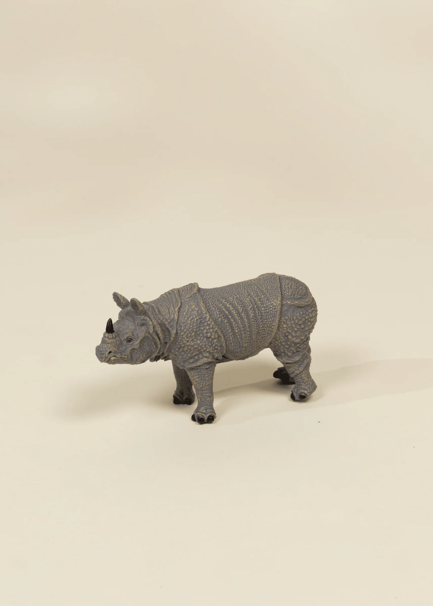 Coco Village Large Wildlife Animal Play Figurine – Rhinoceros