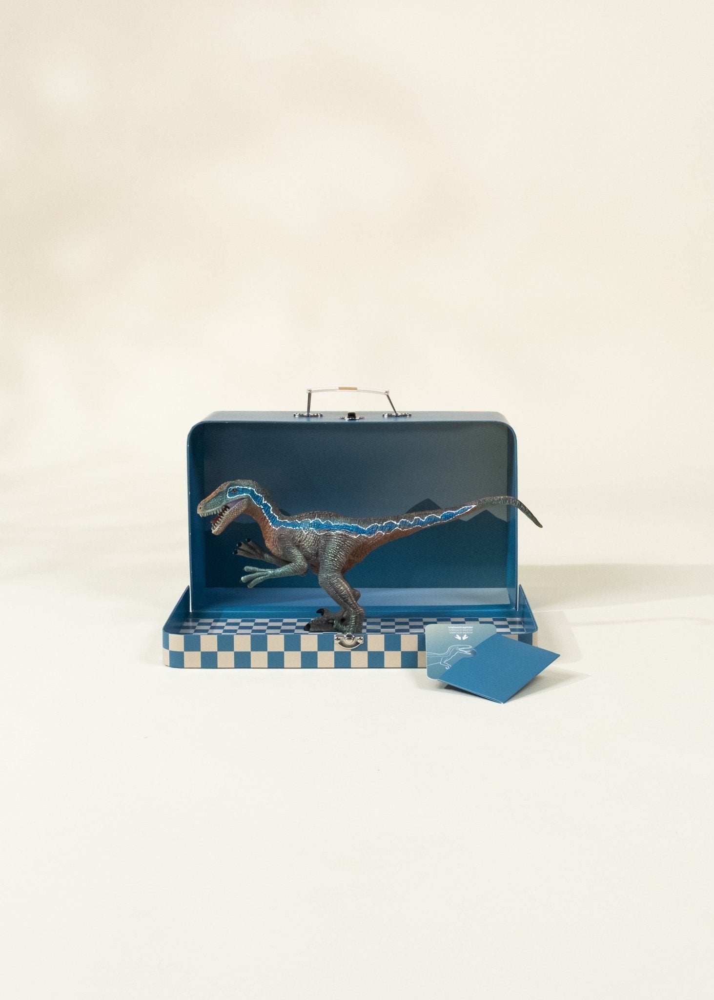 Coco Village Velociraptor Dinosaur in a Collectible Box - Image 2