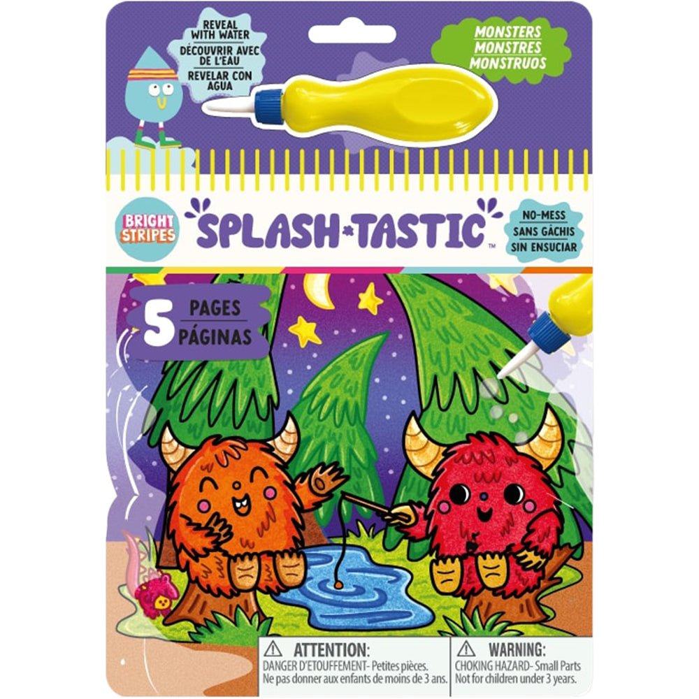Bright Stripes Splash-Tastic Monsters