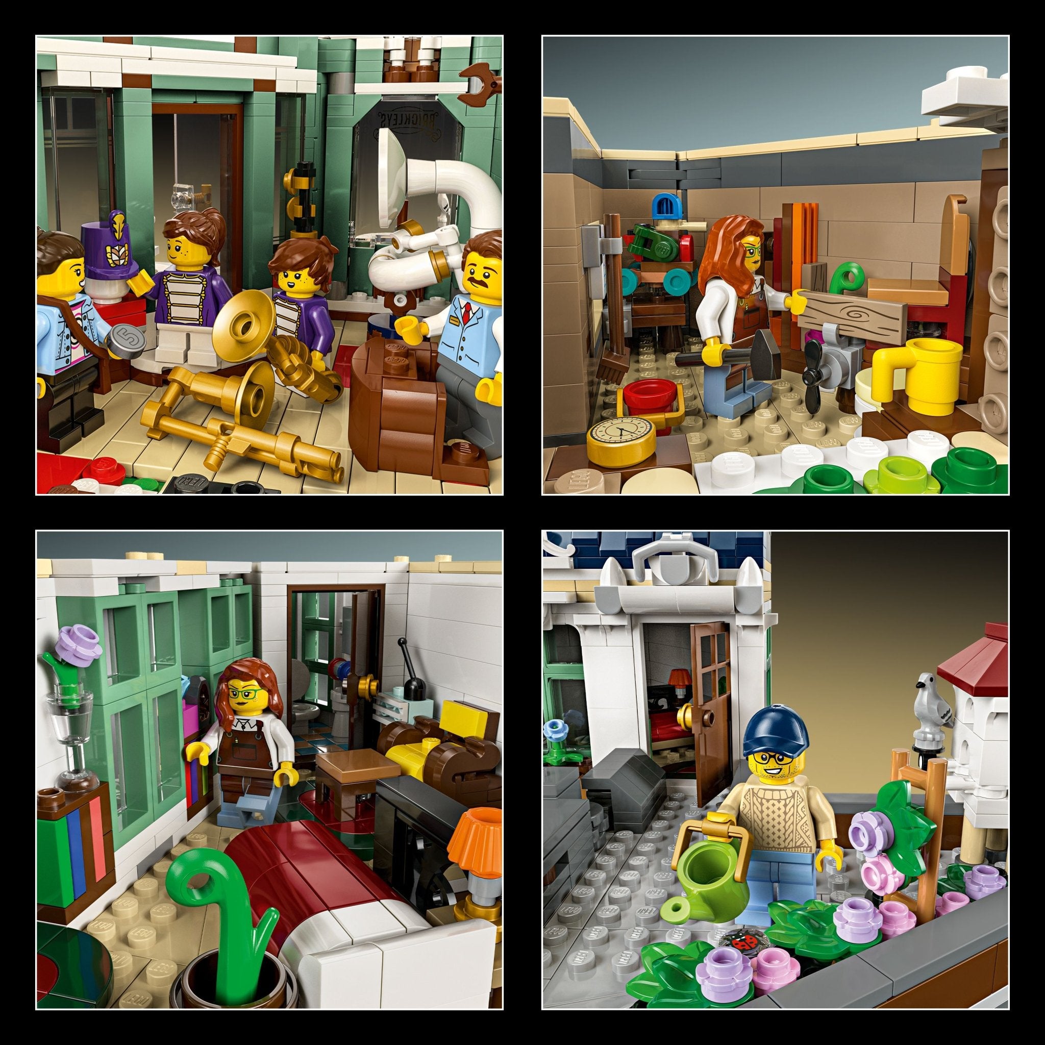 LEGO® Icons Shopping Street Building Set 11371 - Image 6