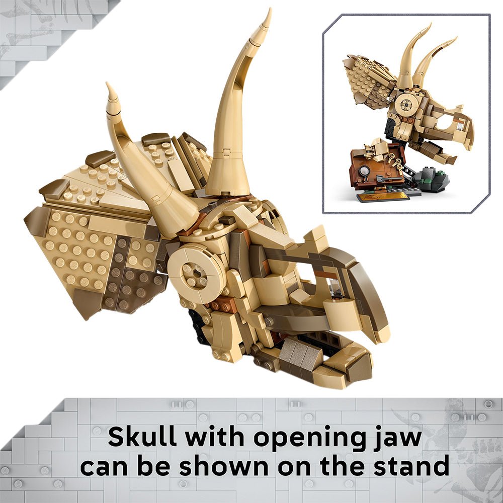 LEGO® Jurassic World Dinosaur Fossils: Triceratops Skull - Image 3