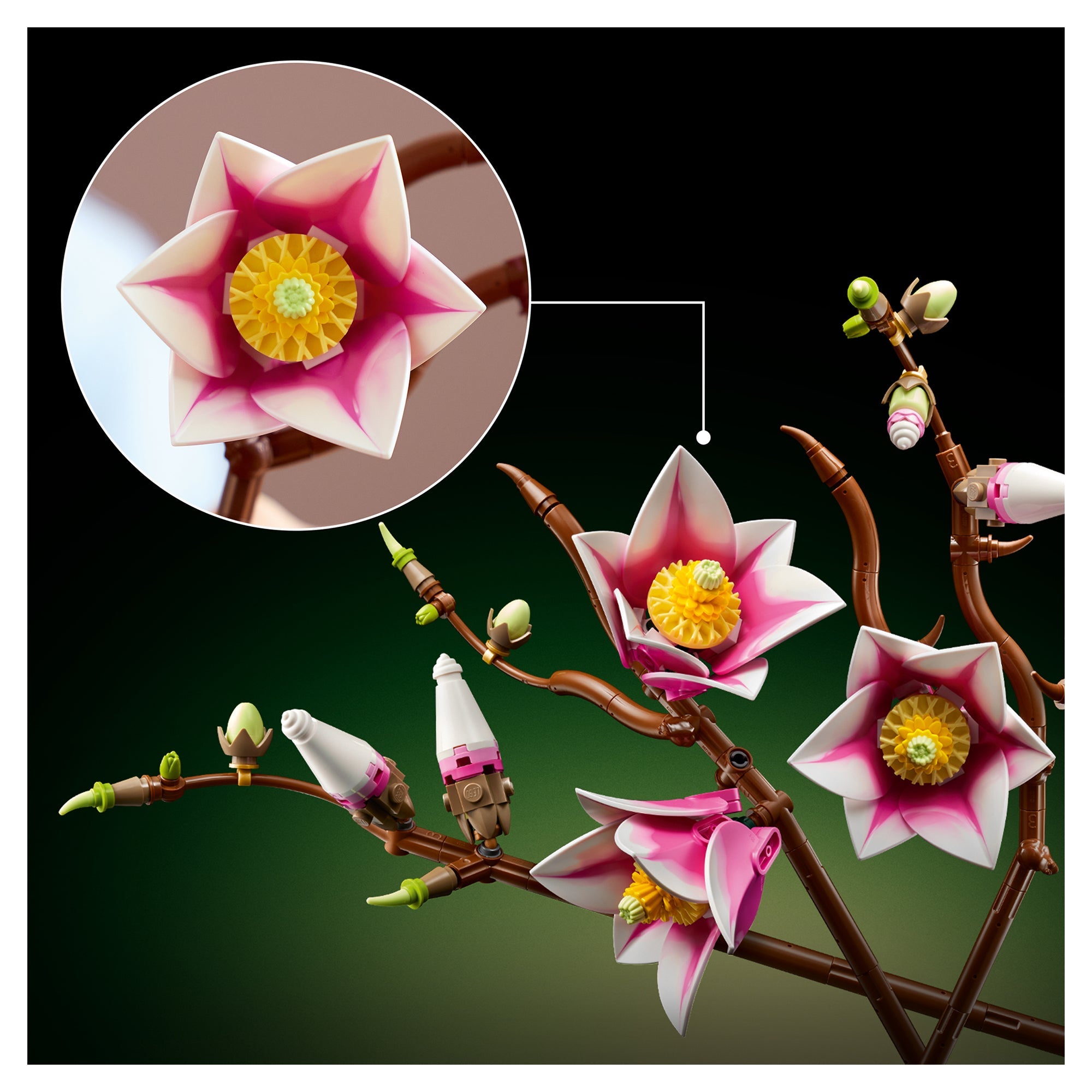 LEGO® Botanicals Magnolia Branches 11510 - Image 5