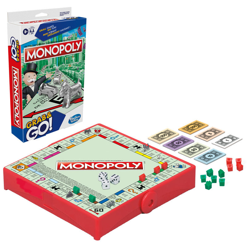 Hasbro Monopoly Grab & Go Game - Image 2