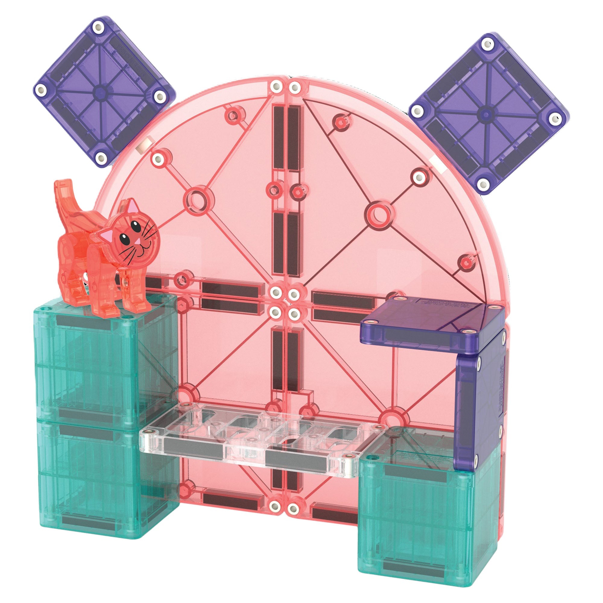 MAGNA-TILES® Cat Tree 13-Piece - Image 3