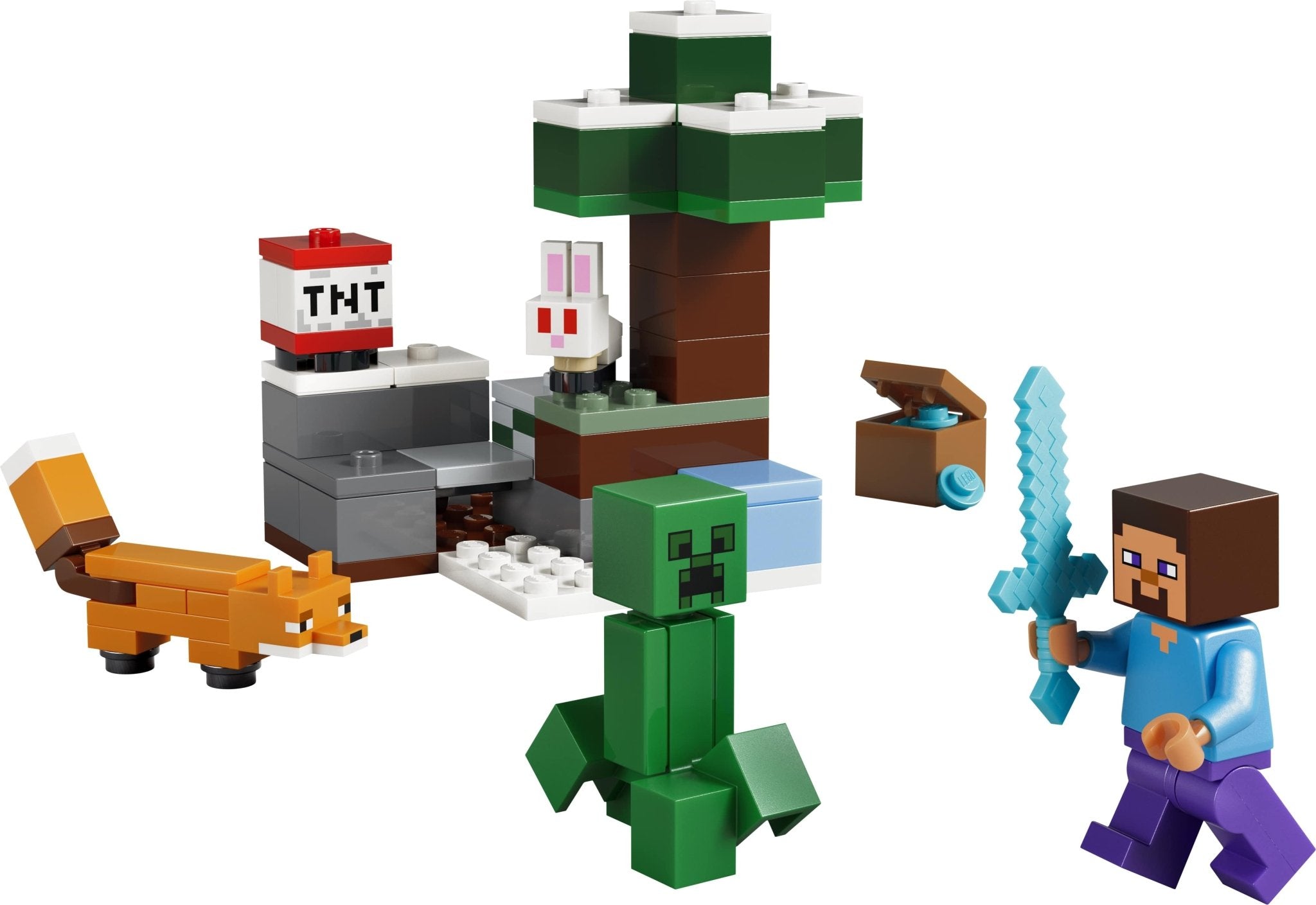 LEGO® Minecraft LEGO®Steve’s Taiga Adventure 21583 - Image 2