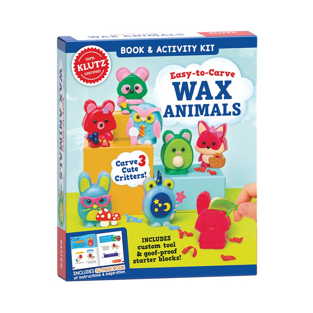 Klutz Easy-to-Carve Wax Animals