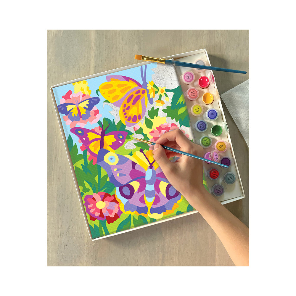 Bright Stripes iHeartArt Paint By Numbers- Butterflies + Blooms - Image 11