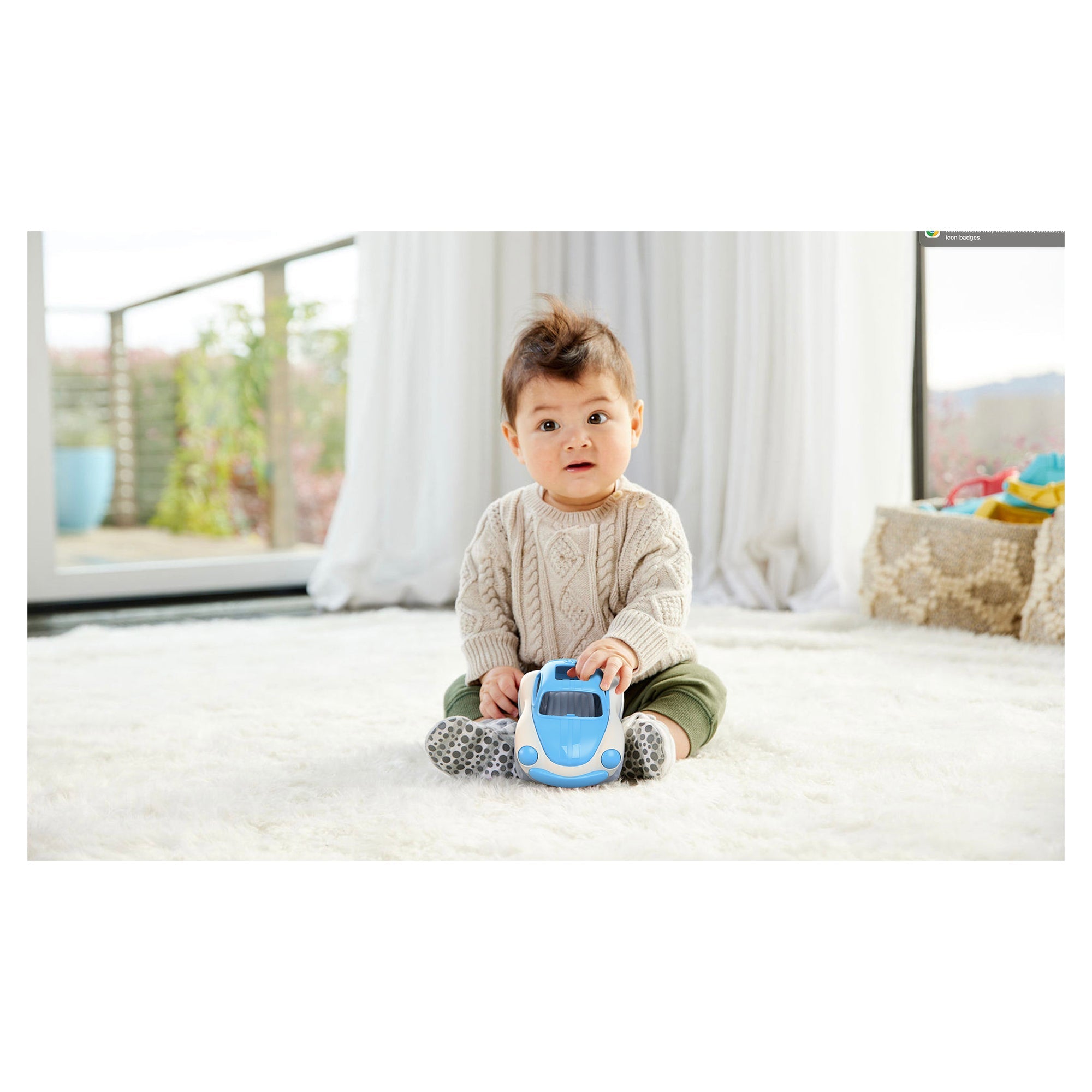 Green Toys Soft Top Push Car - Image 2