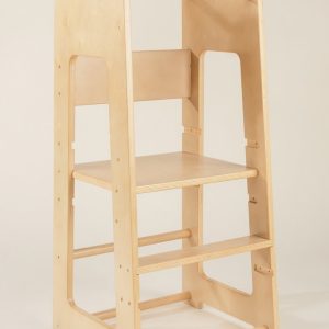 Coco Village Educational Tower - Natural Wood