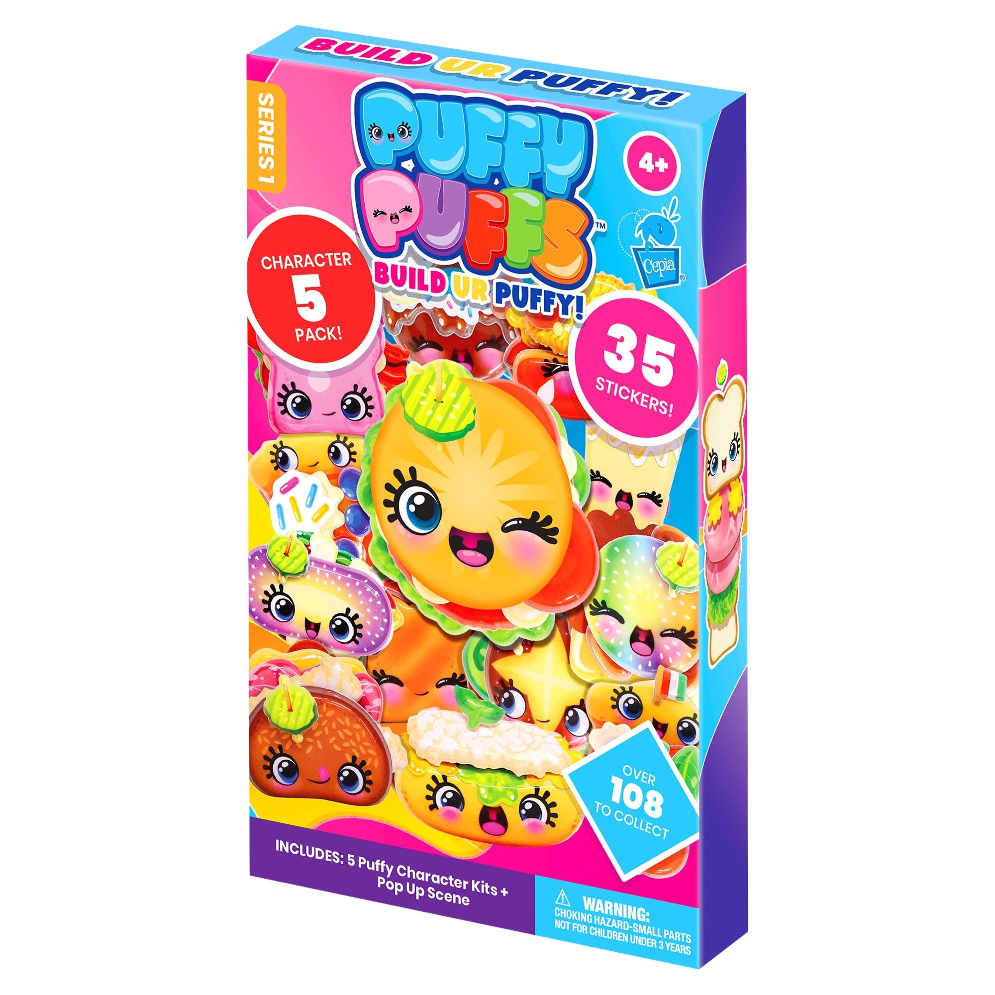 Puffy Puffs 5-Pack Box
