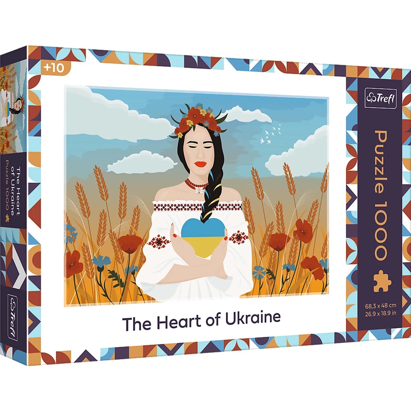 Trefl Red The heart of Ukraine 1000 Piece Puzzle