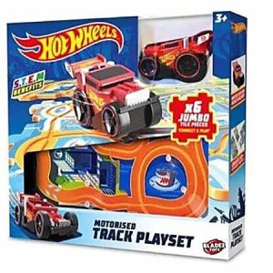 Hot Wheels - Motorised Track Playset (6Pcs)