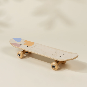 Coco Village Kids’ Wooden Classic Skateboard – Groovy