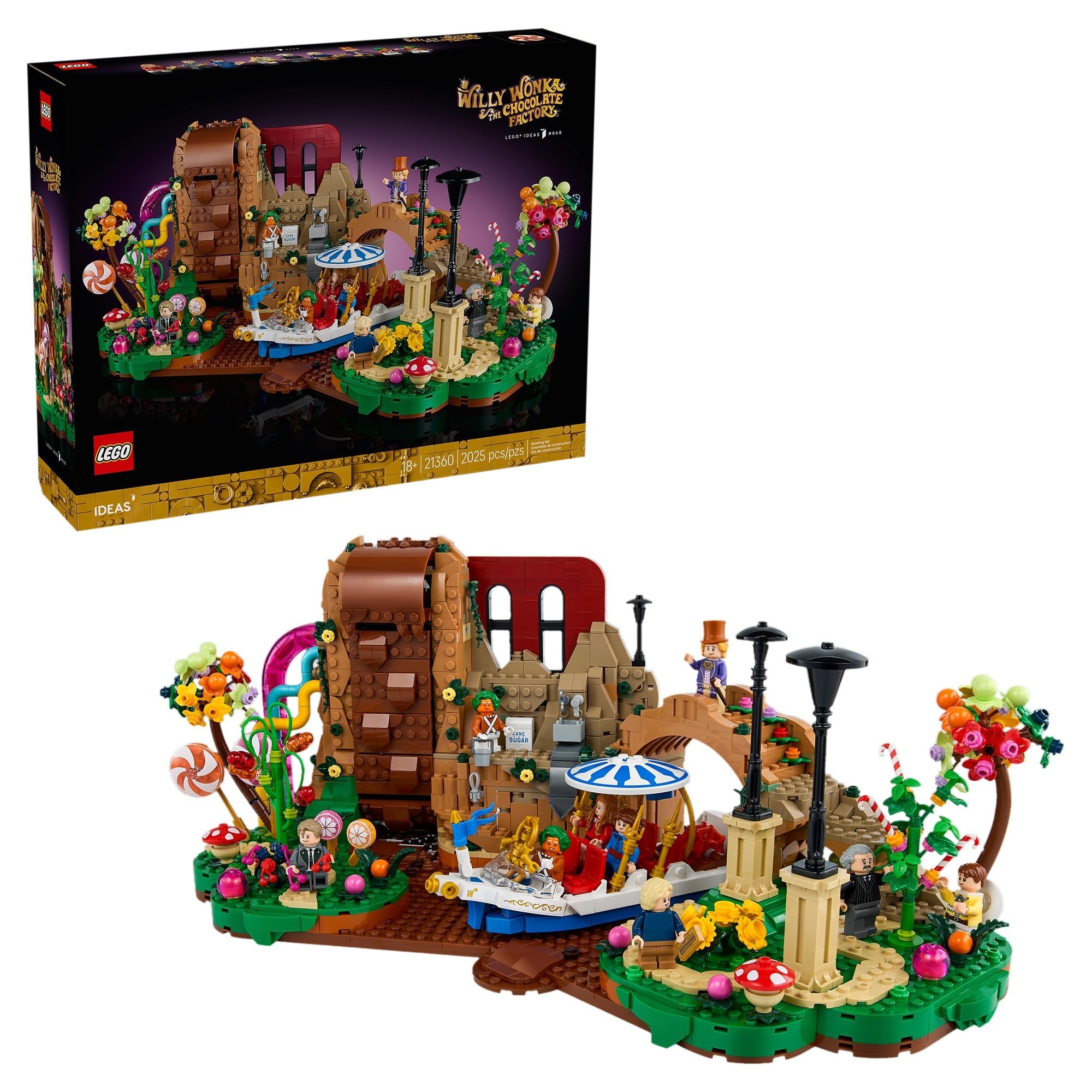 LEGO® Ideas Willy Wonka & the Chocolate Factory 21360