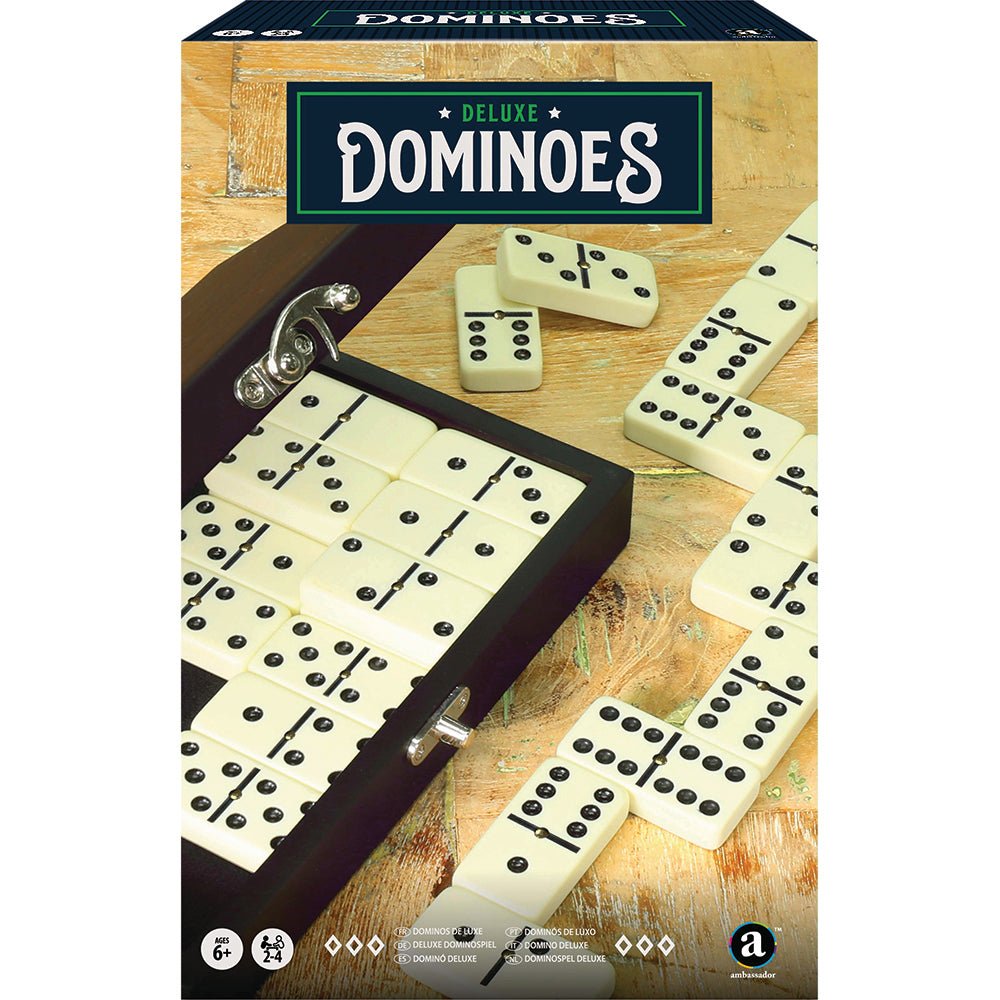 Craftsman Deluxe Wooden Dominoes Set