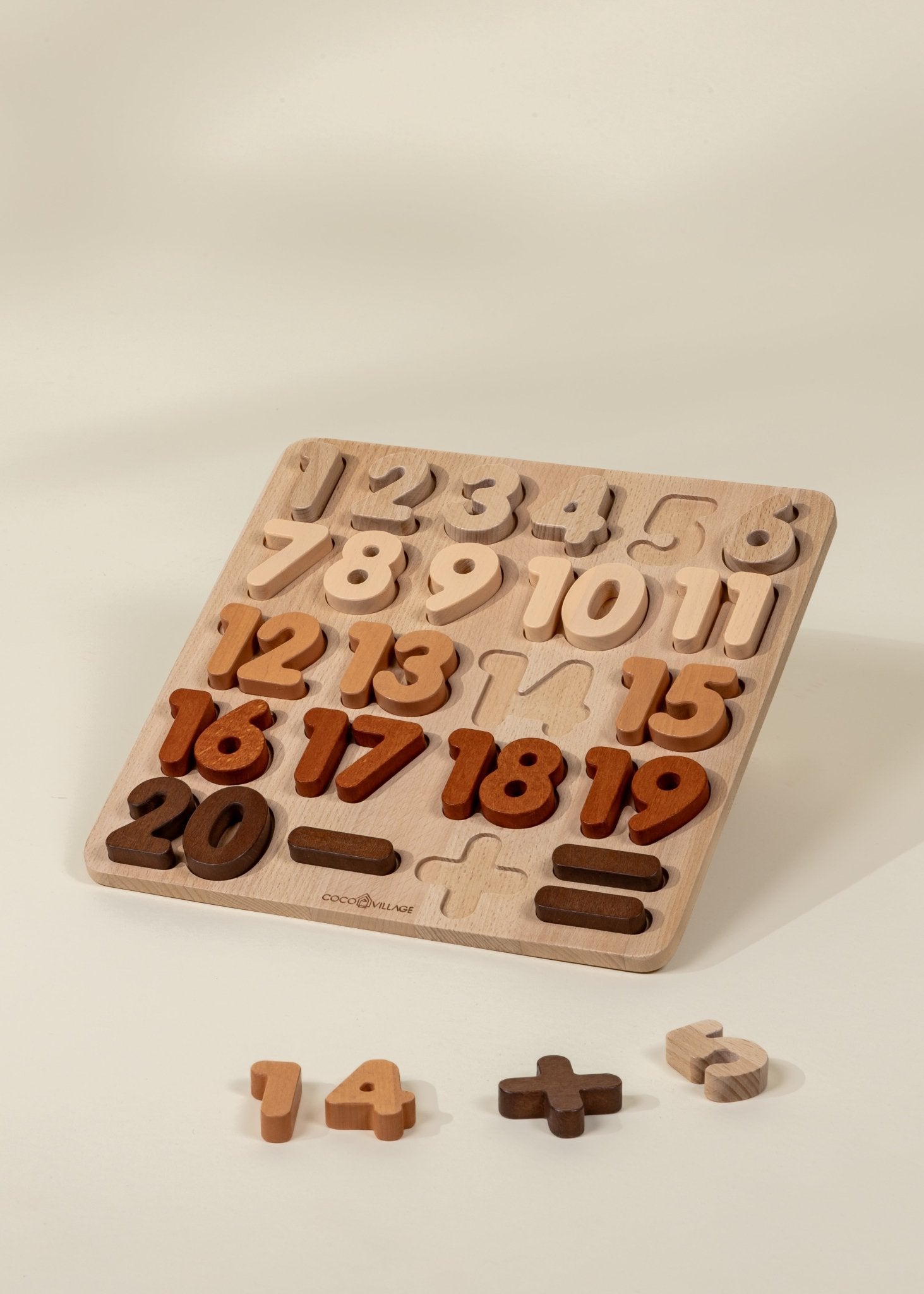 Coco Village Wooden Numbers Set