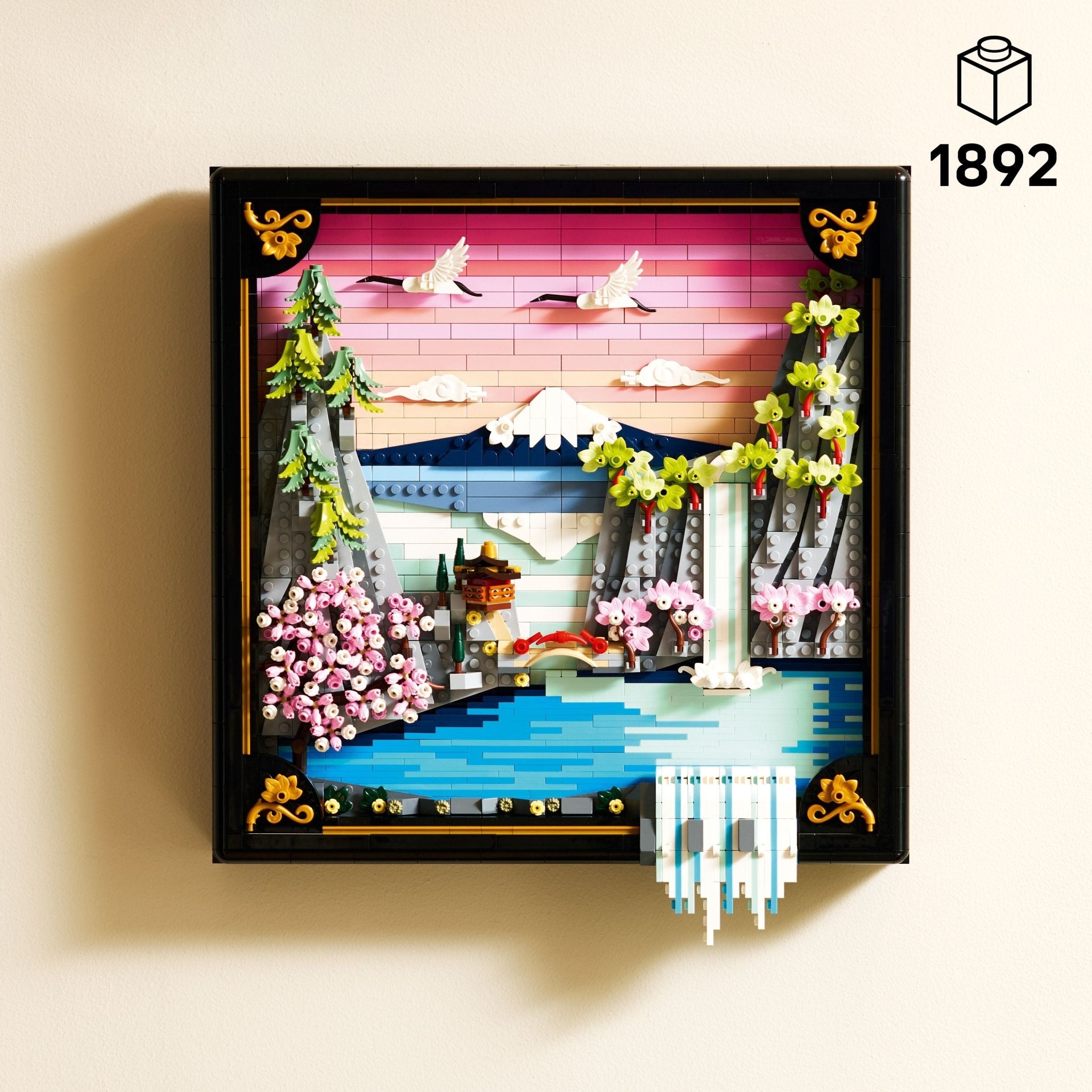 LEGO® Art LEGO® Japanese Cherry Blossom Landscape 31218 - Image 3