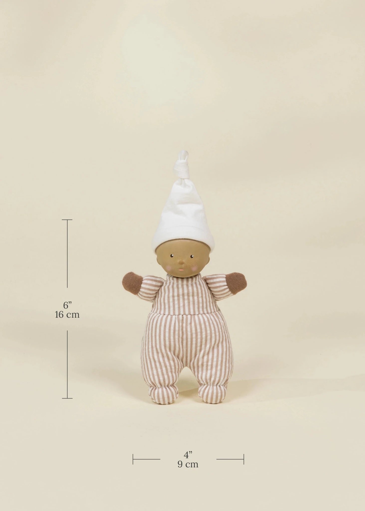 Coco Village Coco Mini - Arlo - Natural Rubber Baby Play Doll - Image 4