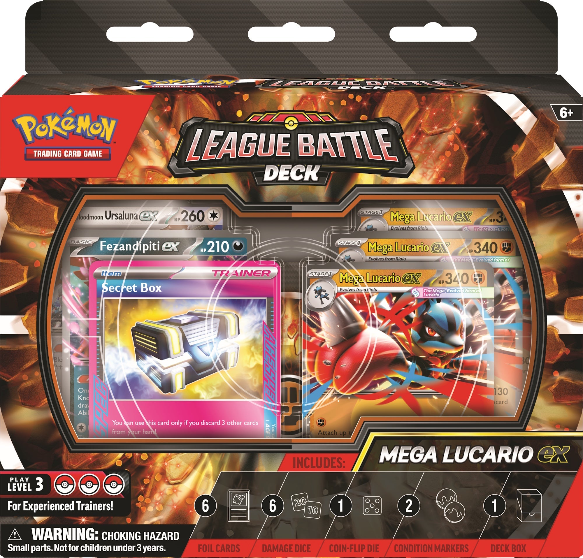 Pokemon Pokémon TCG: Mega Lucario ex League Battle Deck I 4 Limit Per Customer