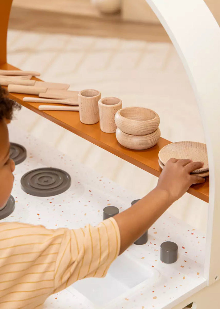Coco Village Wooden Dinnerware Playset (12 Pcs) - Image 11
