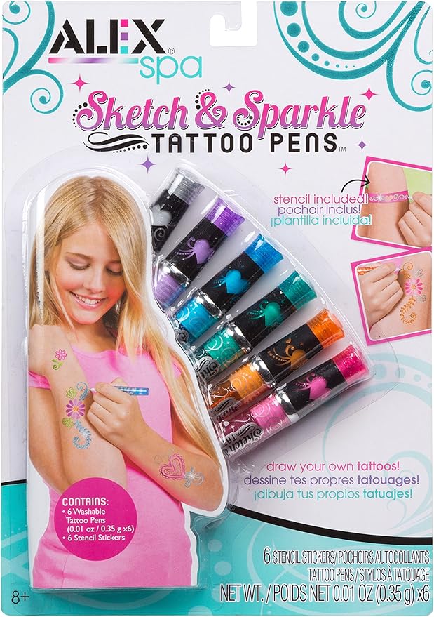 Sketch & Sparkle Tattoo Pens
