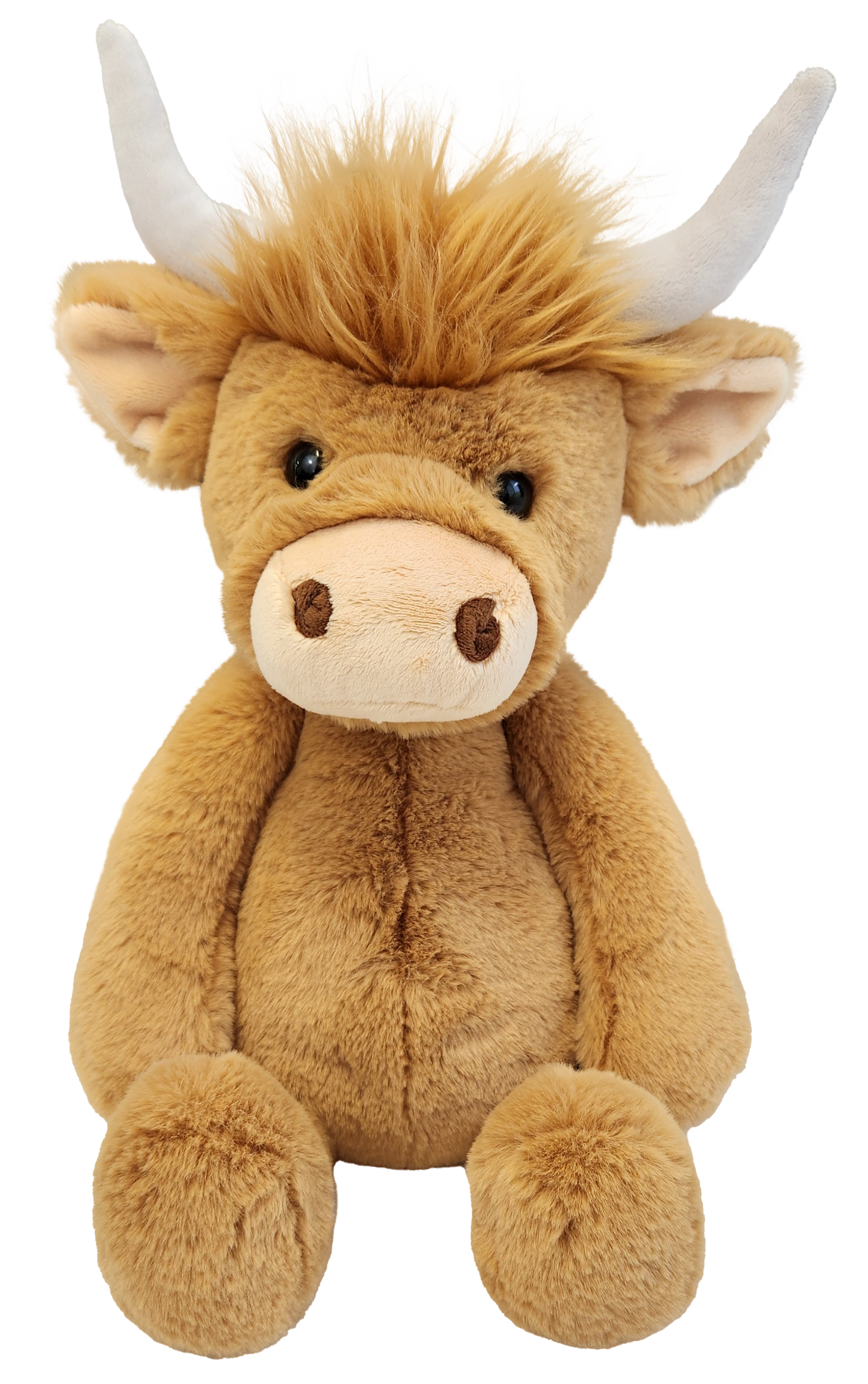 World Softest Lushees World's Softest Lushees 16" Highlandee Cow Plush - Image 2