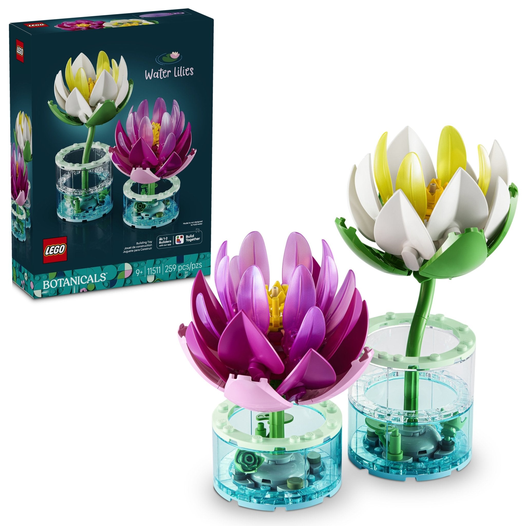 LEGO® Botanicals Water Lilies Building Toy 11511