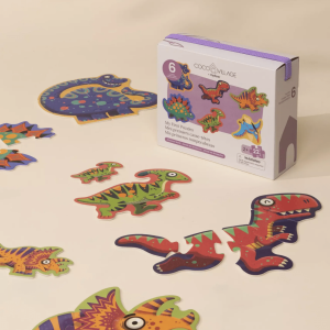 Coco Village My First Puzzles - Dinosaurs World (6 puzzles)