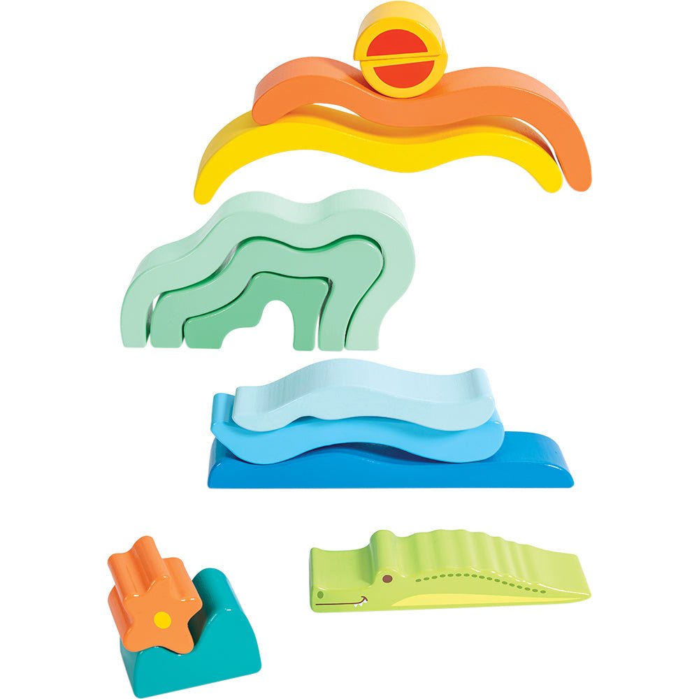 Hape Nature Scene Stacking Blocks - Image 8