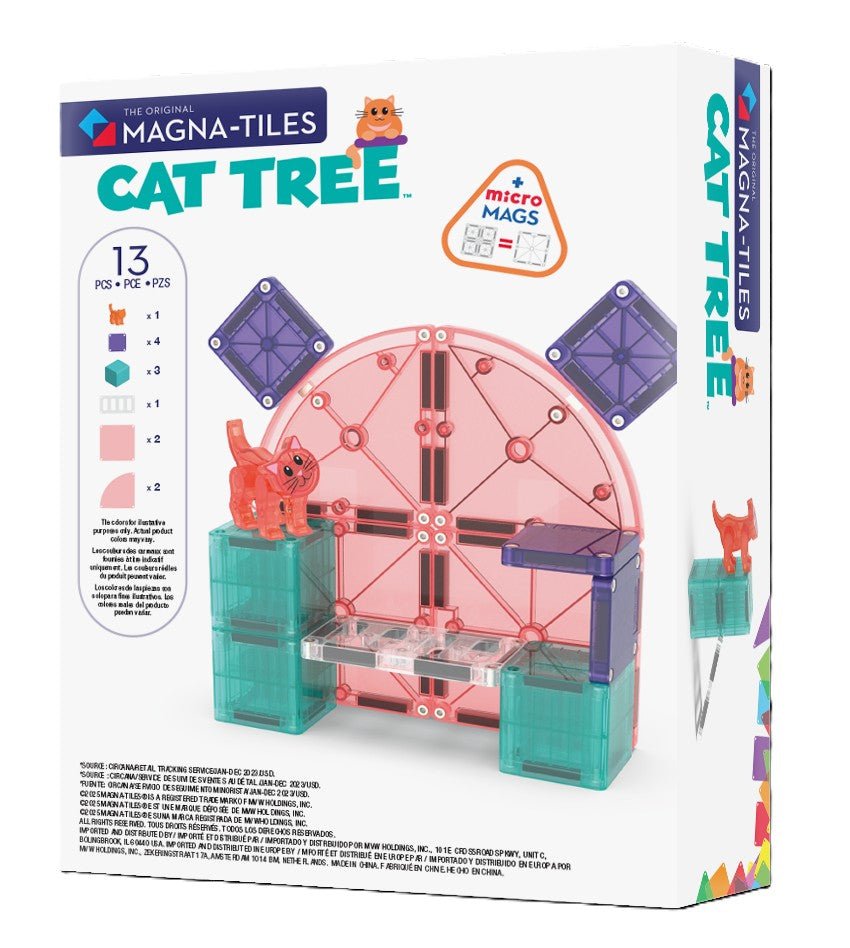 MAGNA-TILES® Cat Tree 13-Piece - Image 2